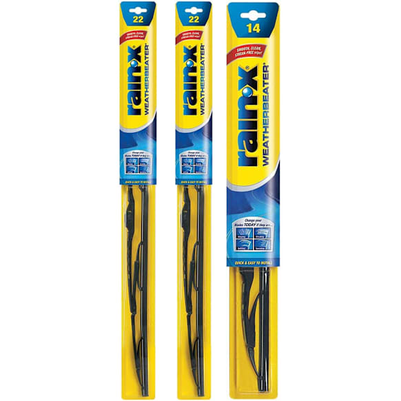 SET-R49RX30122-FR-R Front and Rear Wiper Blade, Framed 22 in. and 14 in.