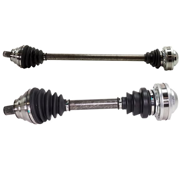 Front, Driver and Passenger Side Axle Assembly, 2.0L, 4Cyl, Gas, GLI Model, Automatic Dual Clutch, Transaxle, Sedan