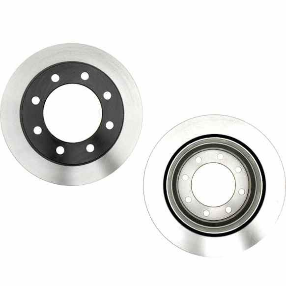SET-RAY580687-2 Rear Brake Disc, Plain Surface, Vented, 8 Lugs, 344.93 mm, Specialty Truck, Medium Duty & School Bus Series