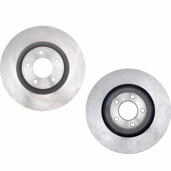 SET-RAY680544R-2 Front Brake Disc, Plain Surface, Vented, 5 Lugs, 320.04 mm, R-Line Series