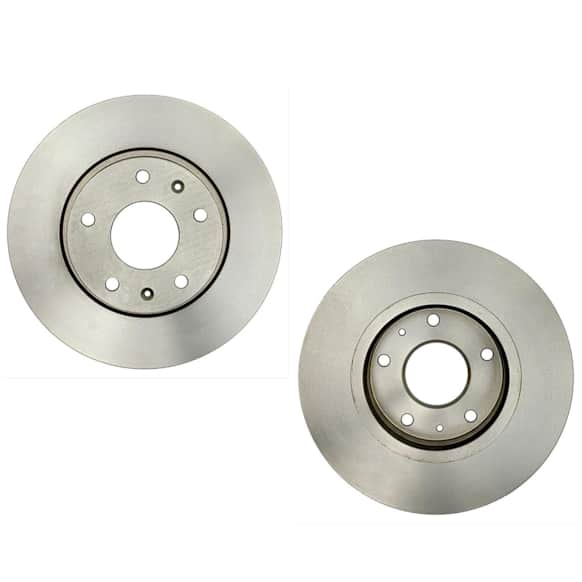 2004 Land Rover Freelander - Front Brake Disc, Plain Surface, Vented, 5 Lugs, 276.61 mm, 2.5L 6Cyl, R-Line Series