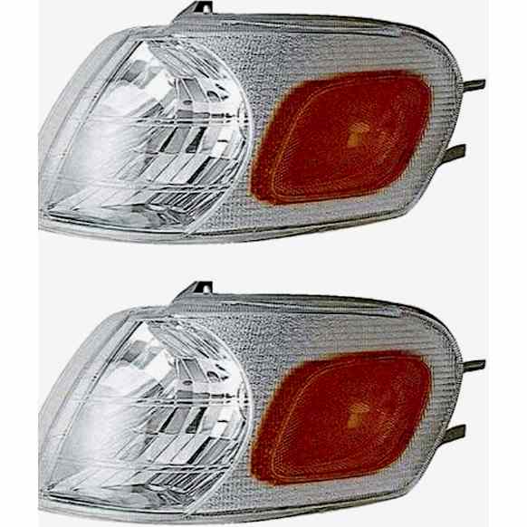 SET-RB1630104 Front, Driver and Passenger Side Turn Signal Light, Without bulb(s)