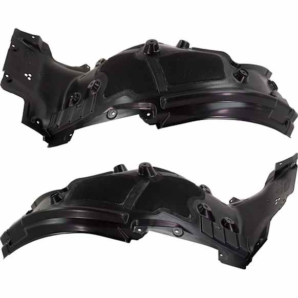 2017-2023 BMW 540i - Front, Driver and Passenger Side, Rear Section Fender Liner