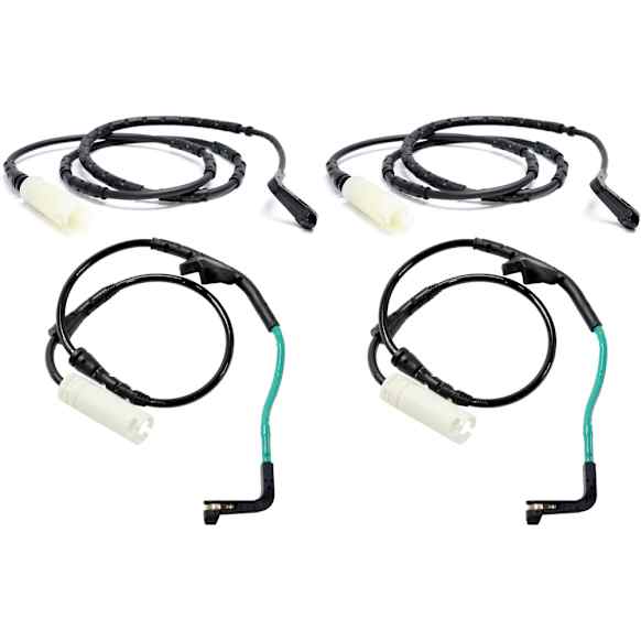 Front and Rear, Driver and Passenger Side Brake Pad Sensors