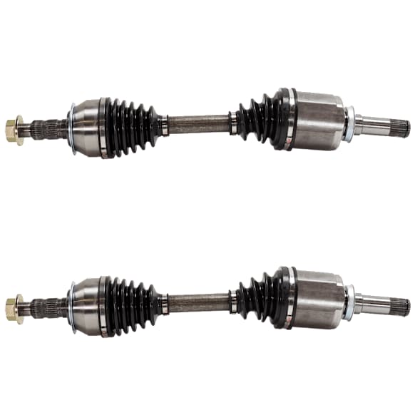 Front, Driver and Passenger Side Axle Assembly - Set of 2