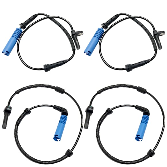 Front and Rear, Driver and Passenger Side ABS Speed Sensor Set of 4