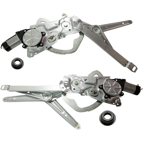 1992 BMW 320i - Sedan Front, Driver and Passenger Side Power Window Regulator, With Motor,  mfrbodycodename: E36