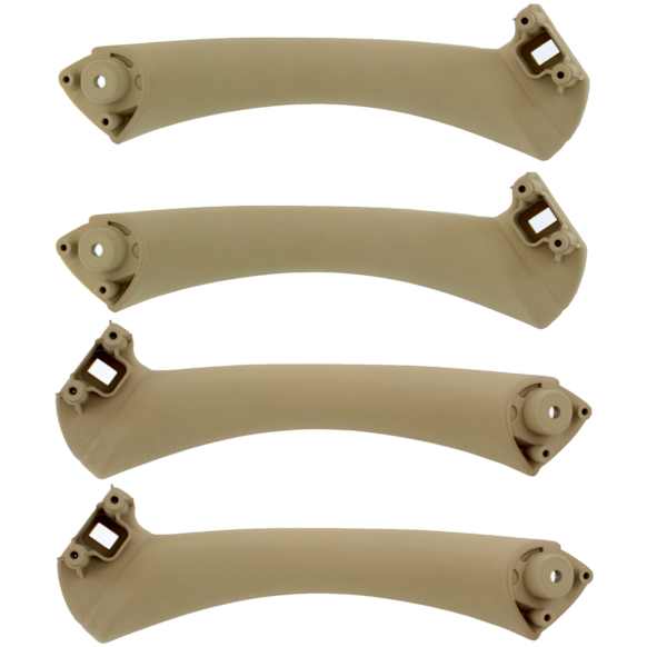 Grab Handle, Front and Rear, Driver and Passenger Side, Beige, Underside of Grab Handle
