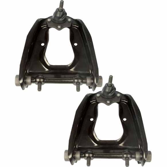 SET-RB520105-2 Front, Driver and Passenger Side, Upper Control Arm, With ball joint(s), Steel