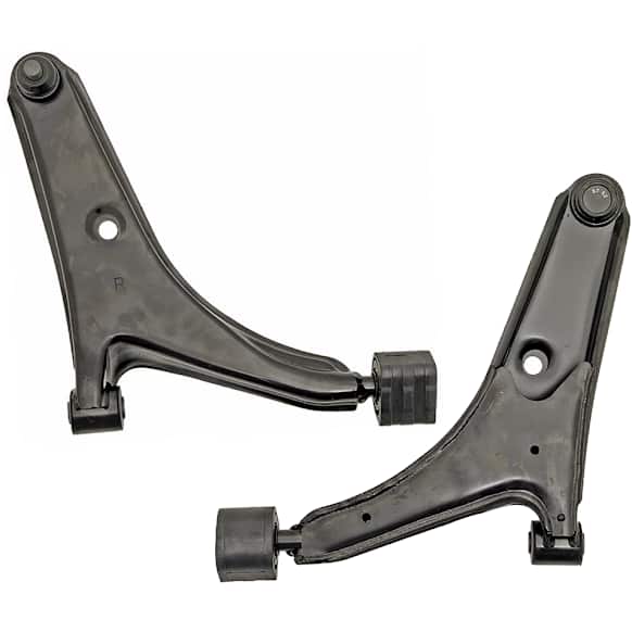 SET-RB520112 Front, Driver and Passenger Side, Lower Control Arm, With ball joint(s), Steel