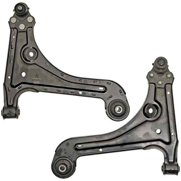 SET-RB520132 Front, Driver and Passenger Side, Lower Control Arm, Steel