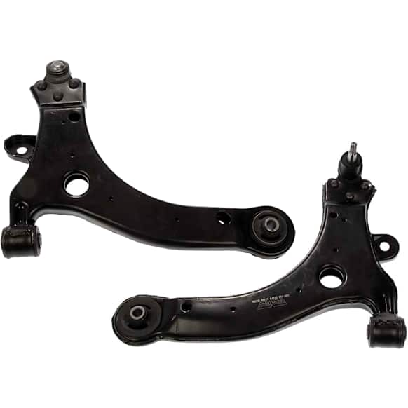 SET-RB520146 Front, Driver and Passenger Side, Lower Control Arm, With ball joint(s), Steel