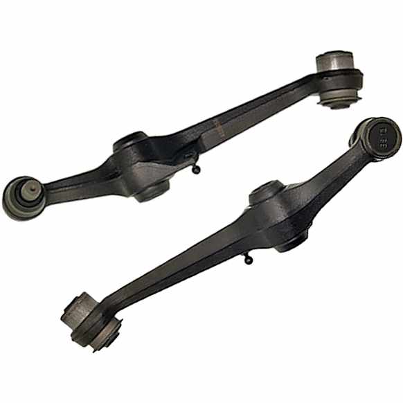 SET-RB520258 Front, Driver and Passenger Side, Lower Control Arm, Iron