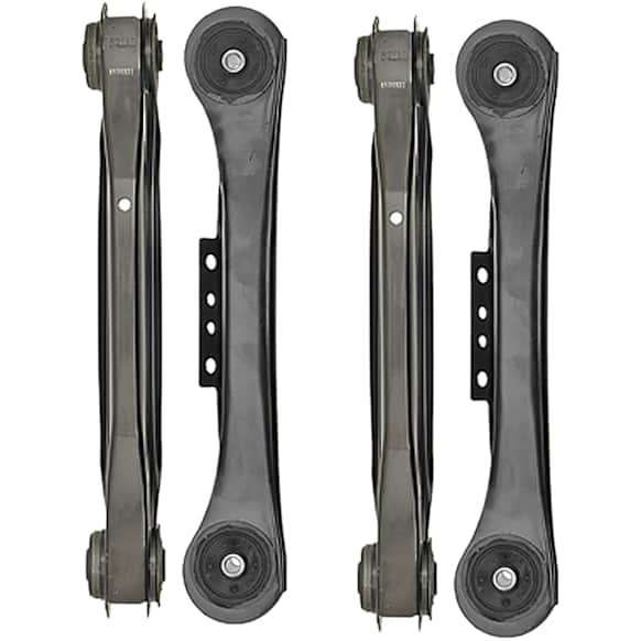 SET-RB520321-RC Rear, Driver or Passenger Side, Lower and Upper Control Arm, Without ball joint(s), Steel