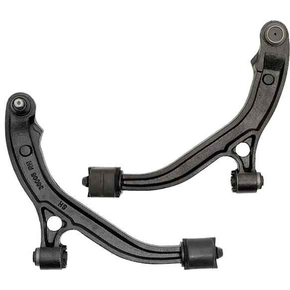 SET-RB520344 Front, Driver and Passenger Side, Lower Control Arm, Iron