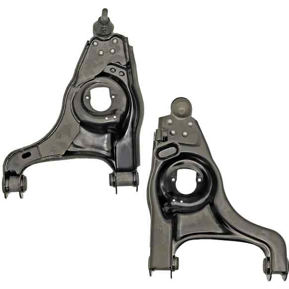 SET-RB520350 Front, Driver and Passenger Side, Lower Control Arm, Steel