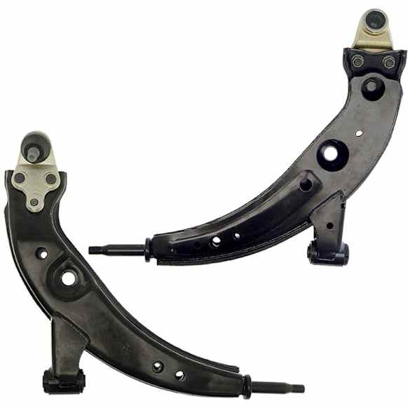 SET-RB520424 Front, Driver and Passenger Side, Lower Control Arm, With ball joint(s), Steel