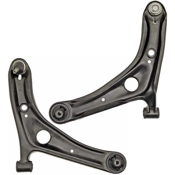 SET-RB520432 Front, Driver and Passenger Side, Lower Control Arm, With ball joint(s), Steel