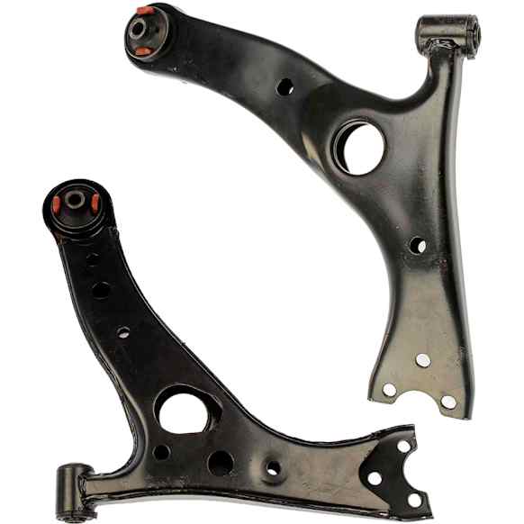 SET-RB520436 Front, Driver and Passenger Side, Lower Control Arm, Without ball joint(s), Steel