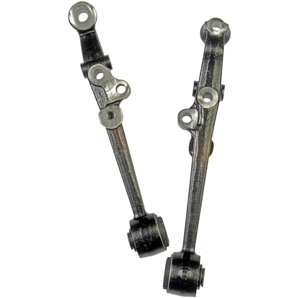 SET-RB520462 Front, Driver and Passenger Side, Lower, Frontward Control Arm, Without ball joint(s), Iron