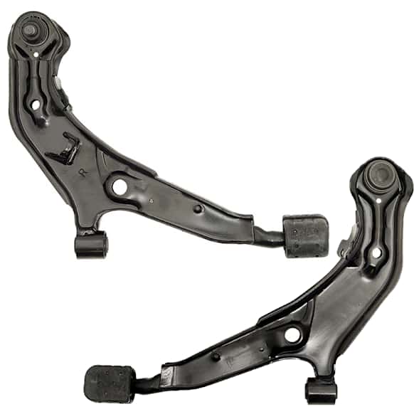 SET-RB520520 Front, Driver and Passenger Side, Lower Control Arm, With ball joint(s), Steel