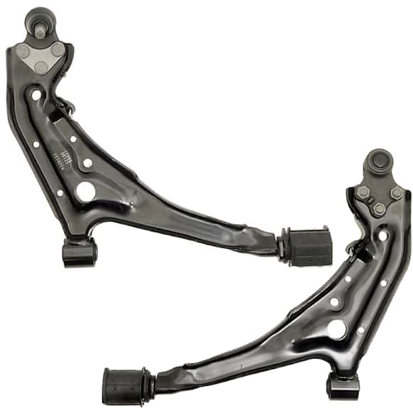 SET-RB520522 Front, Driver and Passenger Side, Lower Control Arm, With ball joint(s), Steel