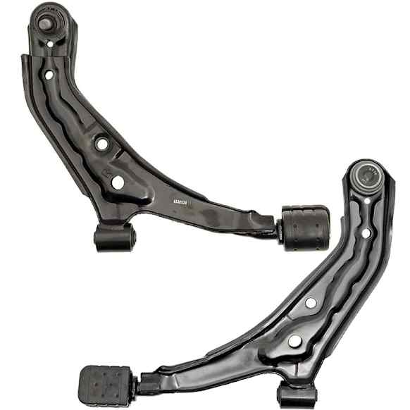 SET-RB520524 Front, Driver and Passenger Side, Lower Control Arm, With ball joint(s), Steel