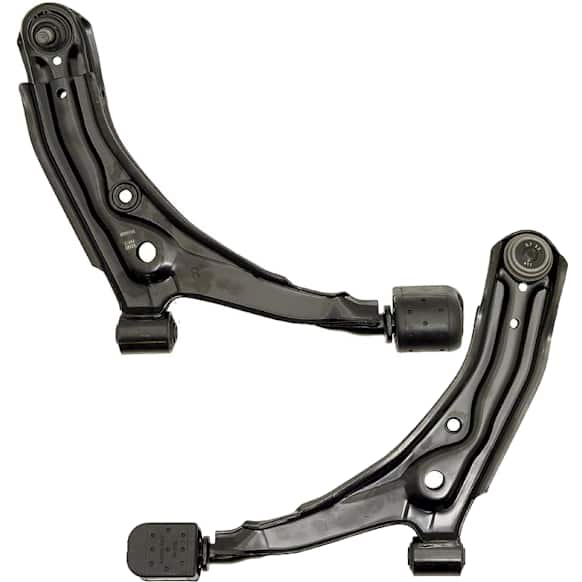 SET-RB520526 Front, Driver and Passenger Side, Lower Control Arm, With ball joint(s), Steel