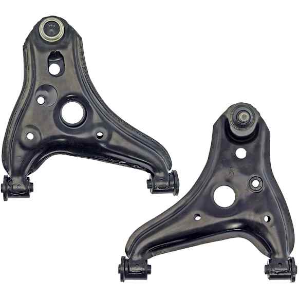 SET-RB520820 Front, Driver and Passenger Side, Lower Control Arm, With ball joint(s), Steel