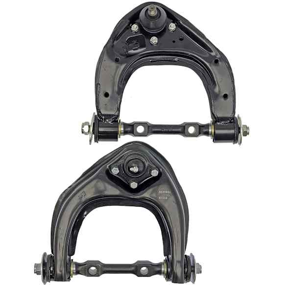 SET-RB520894 Front, Driver and Passenger Side, Upper Control Arm, With ball joint(s), Steel