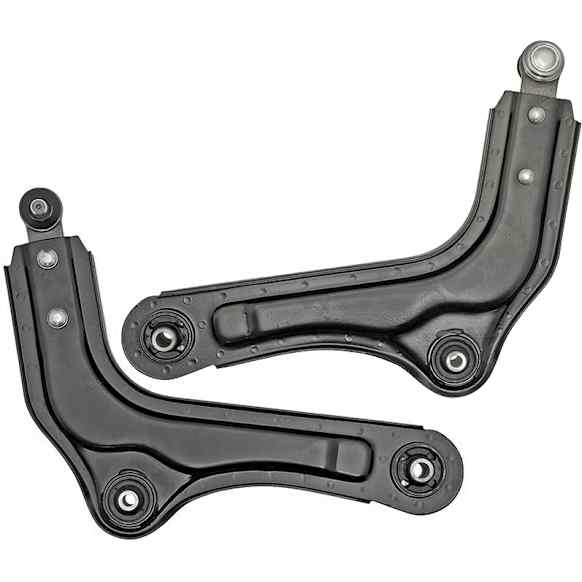 SET-RB520898 Front, Driver and Passenger Side, Lower Control Arm, With ball joint(s), Steel