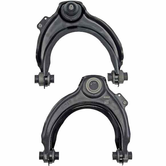 SET-RB520932 Front, Driver and Passenger Side, Upper Control Arm, With ball joint(s), Steel
