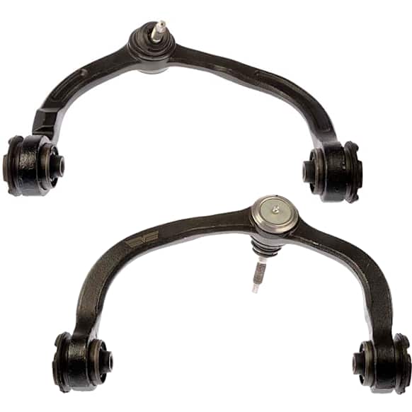 SET-RB521016 Front, Driver and Passenger Side, Upper Control Arm, With ball joint(s), Iron