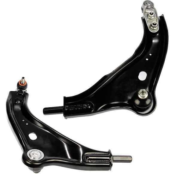 SET-RB521074 Front, Driver and Passenger Side, Lower Control Arm, With ball joint(s), Steel