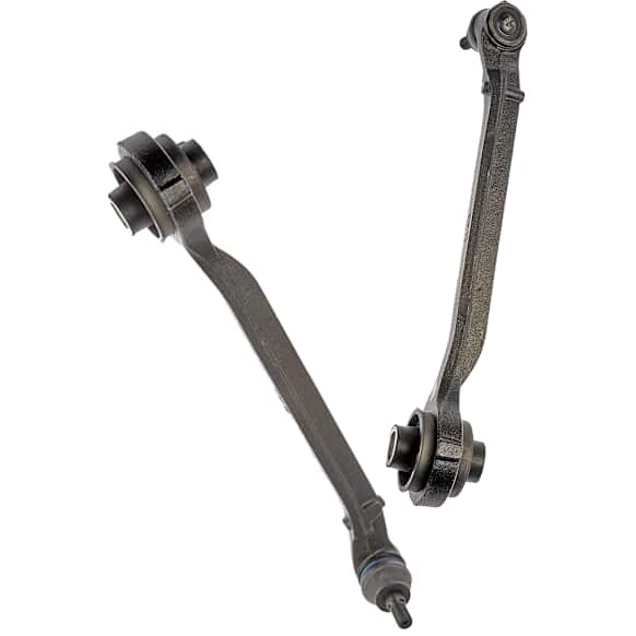 SET-RB521122 Front, Driver and Passenger Side, Lower, Frontward Control Arm, With ball joint(s), Iron