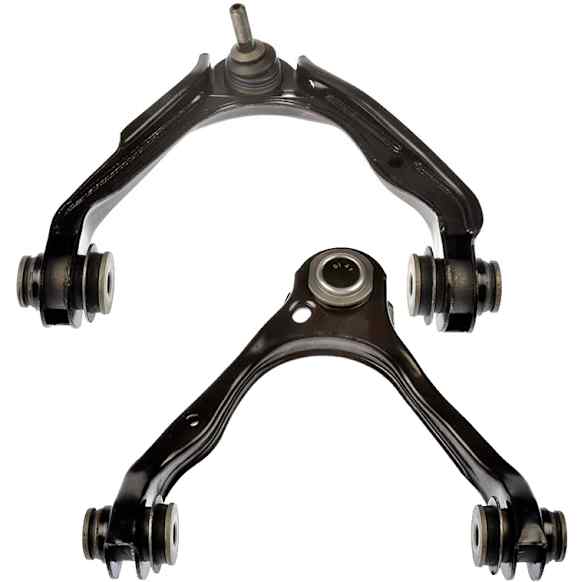 SET-RB521142 Front, Driver and Passenger Side, Upper Control Arm, Steel