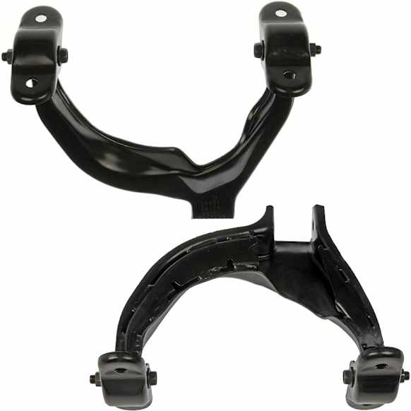 SET-RB521150 Rear, Driver and Passenger Side, Upper Control Arm, Without ball joint(s), Coupe, Steel