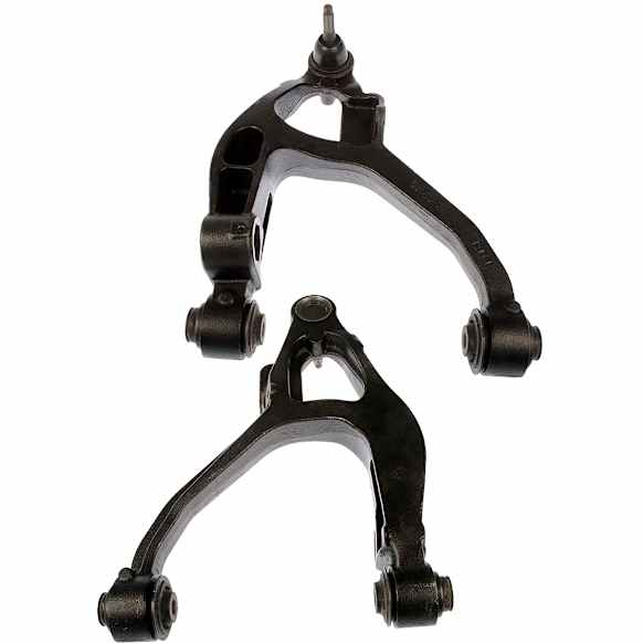 SET-RB521196 Front, Driver and Passenger Side, Lower Control Arm, With ball joint(s), Iron