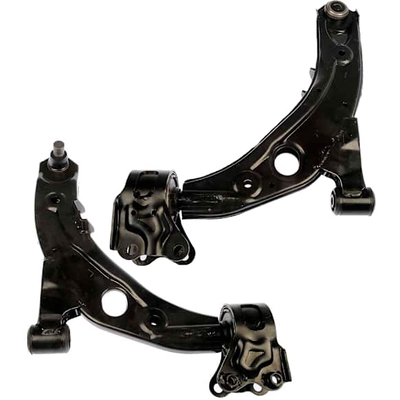 SET-RB521212 Front, Driver and Passenger Side, Lower Control Arm, With ball joint(s), Steel