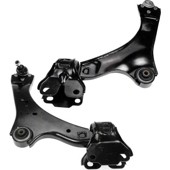 SET-RB521224 Front, Driver and Passenger Side, Lower Control Arm, With ball joint(s), Steel