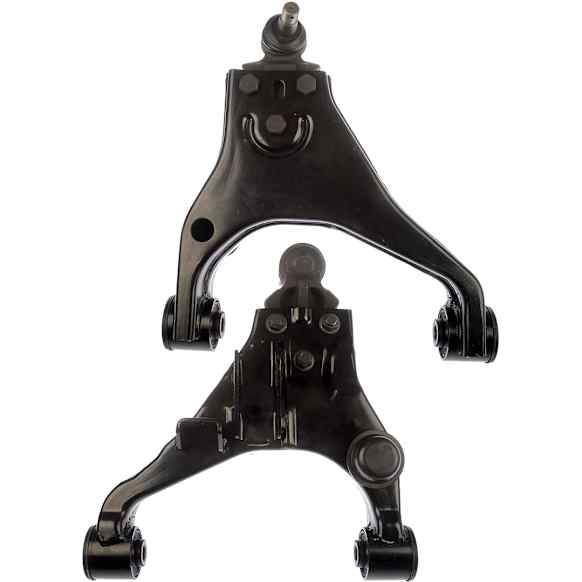SET-RB521228 Front, Driver and Passenger Side, Lower Control Arm, With ball joint(s), Steel