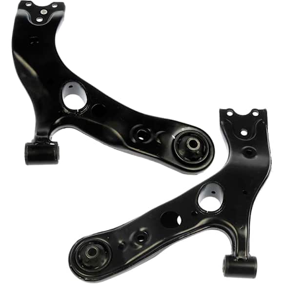 SET-RB521250 Front, Driver and Passenger Side, Lower Control Arm, Without ball joint(s), Steel