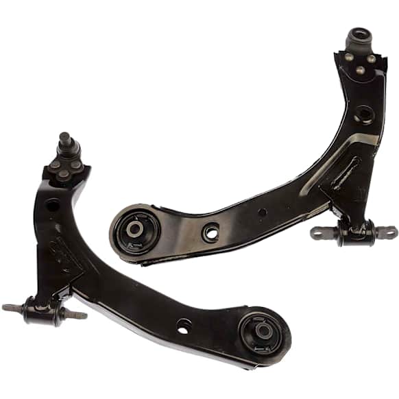 SET-RB521322 Front, Driver and Passenger Side, Lower Control Arm, With ball joint(s), Steel