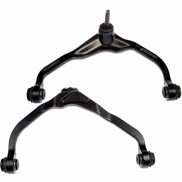 SET-RB521472 Front, Driver and Passenger Side, Upper Control Arm, With ball joint(s), Iron