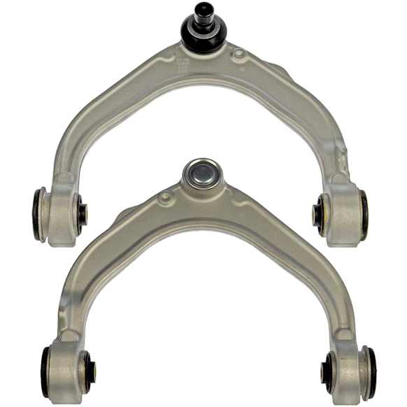 SET-RB521516 Front, Driver and Passenger Side, Upper Control Arm, With ball joint(s), Aluminum