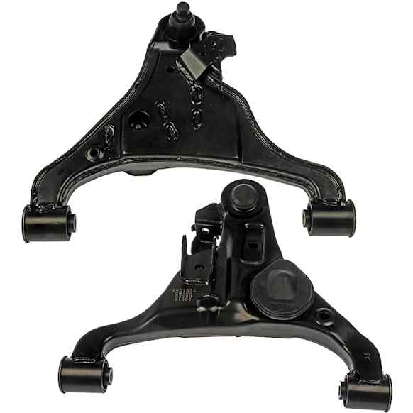 SET-RB521532 Front, Driver and Passenger Side, Lower Control Arm, With ball joint(s), Steel