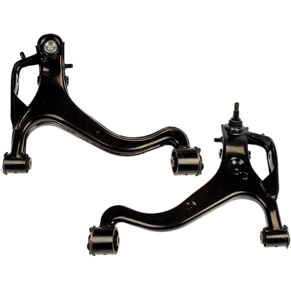 SET-RB521554 Front, Driver and Passenger Side, Lower Control Arm, With ball joint(s), Steel