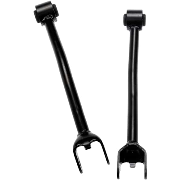 SET-RB521690-2 Rear, Driver and Passenger Side, Lower, Frontward Control Arm, Without ball joint(s), Coupe, Steel, OE Solutions Series