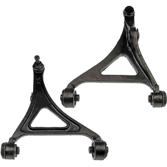 SET-RB521702 Front, Driver and Passenger Side, Lower Control Arm, Iron
