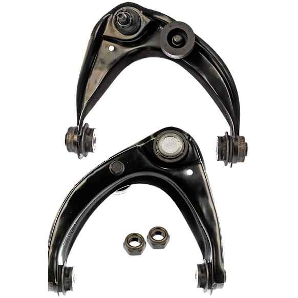 SET-RB521794 Front, Driver and Passenger Side, Upper Control Arm, Steel